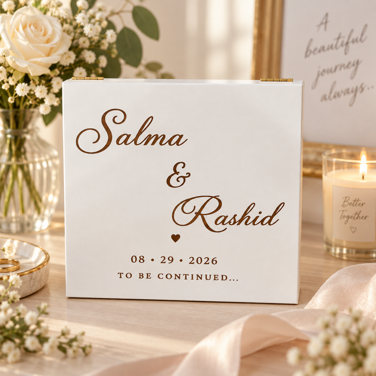 What to Engrave on a Wedding Keepsake Box: 50 Meaningful Ideas