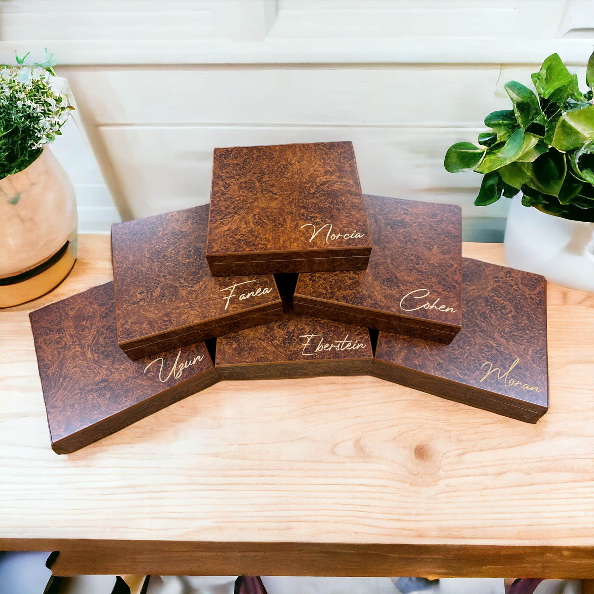 Personalized Keepsake Box Veneer Finish