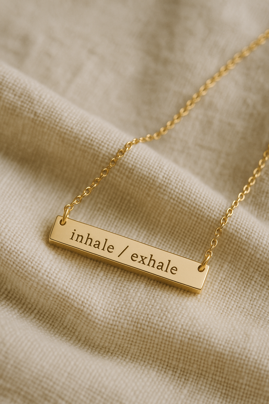 Horizontal Bar Necklace- Custom