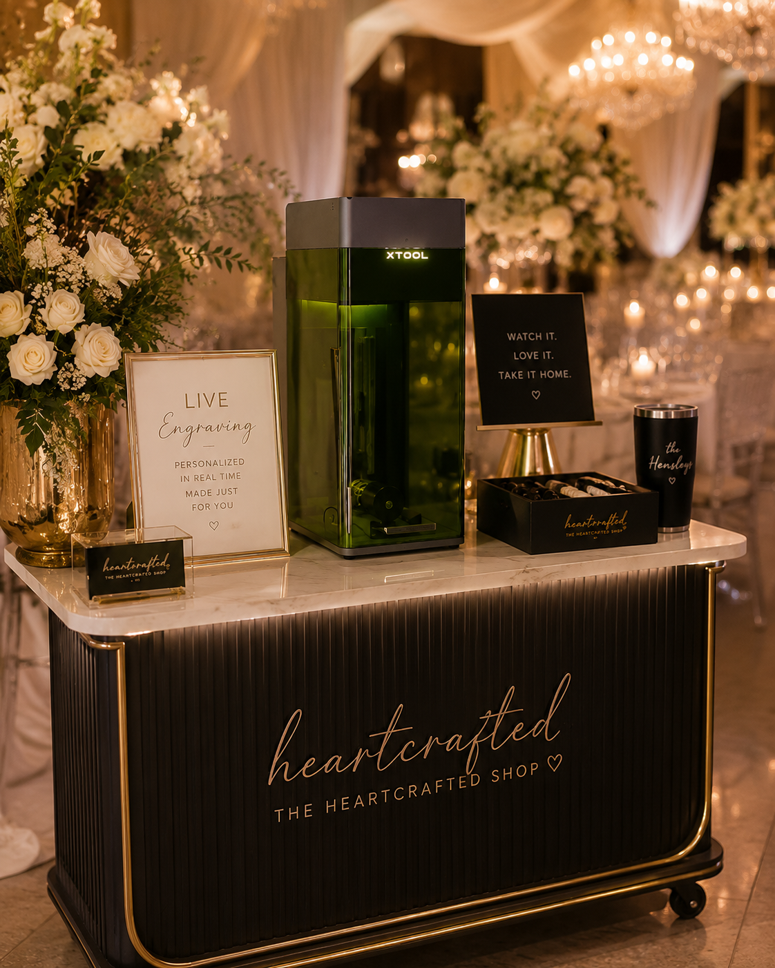 Live Engraving – Pop-Up & Retail Event Package
