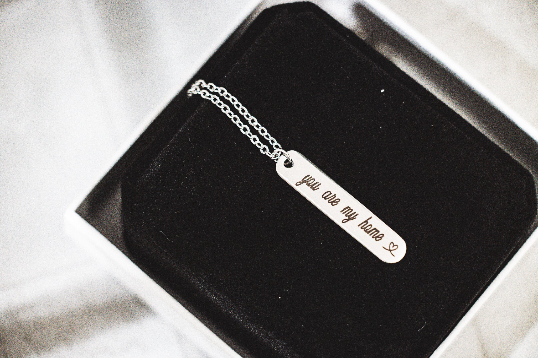 You Are My Home Necklace