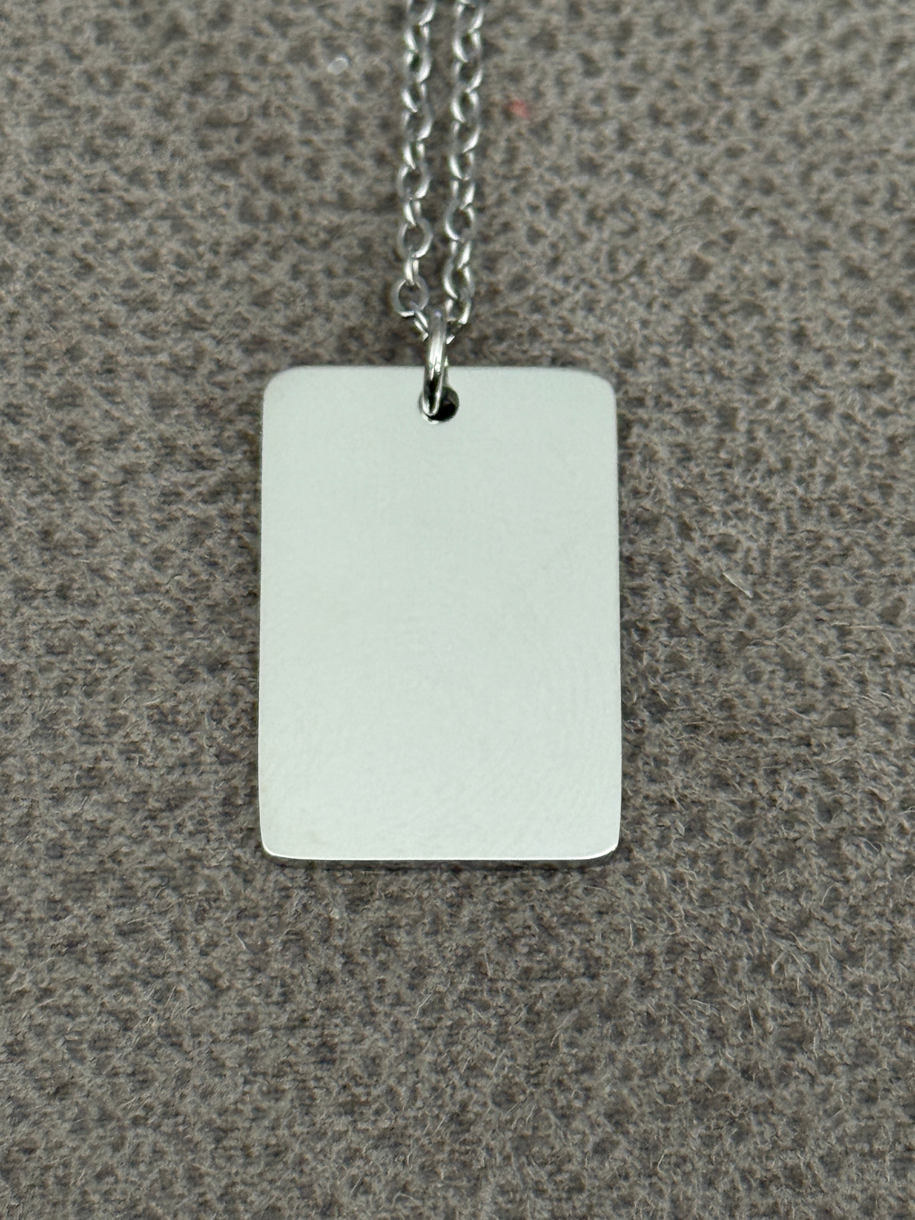 Custom Square Necklace