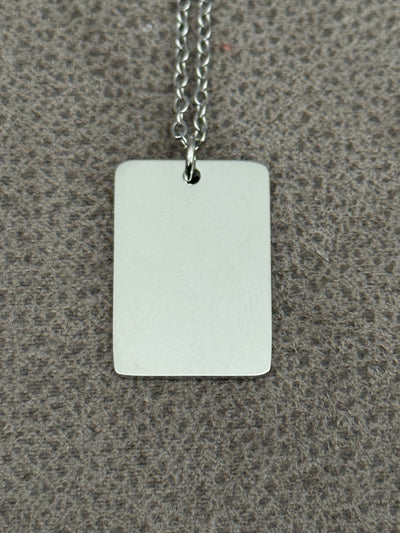 Custom Square Necklace