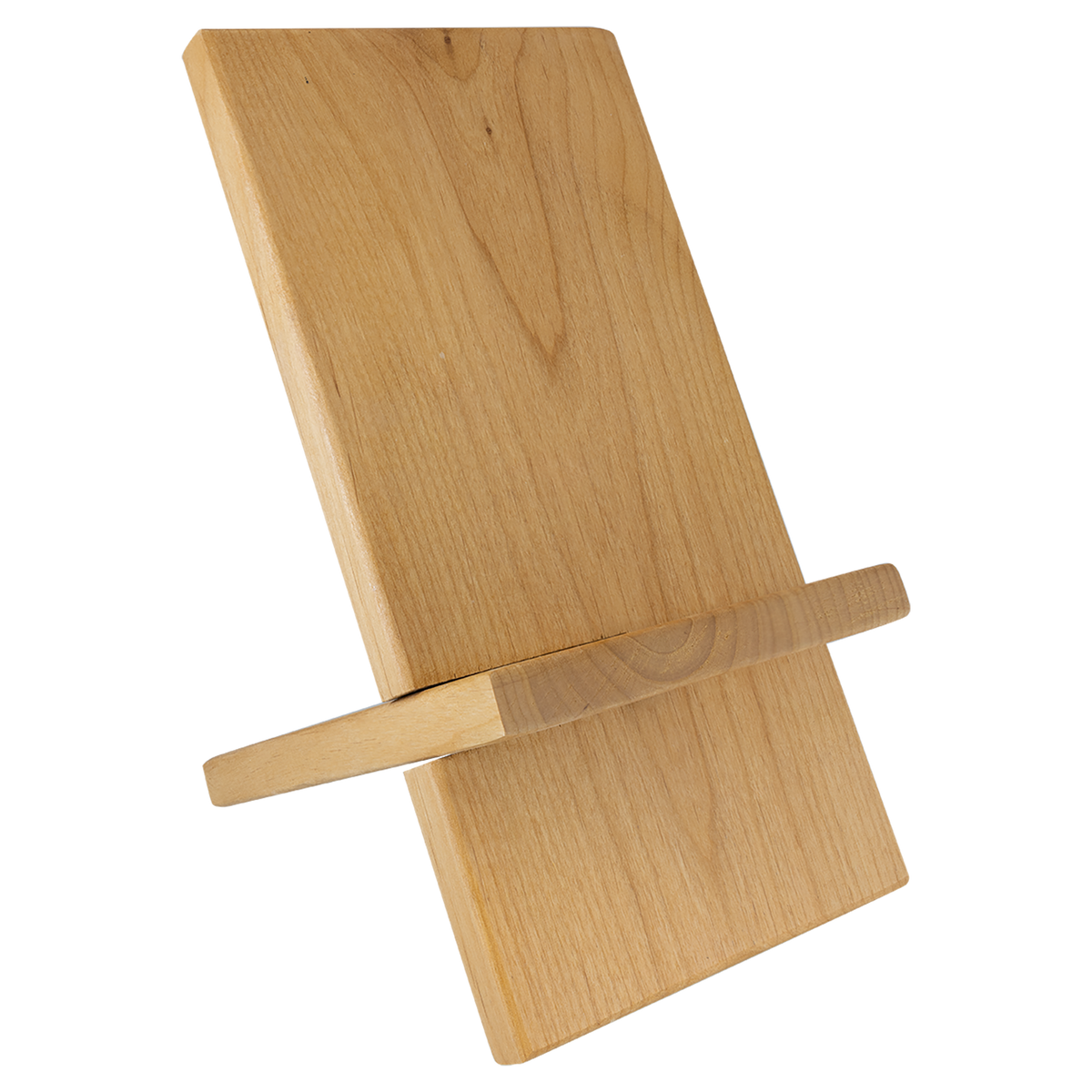 Personalized Wood Phone Charging Stand — product view 2