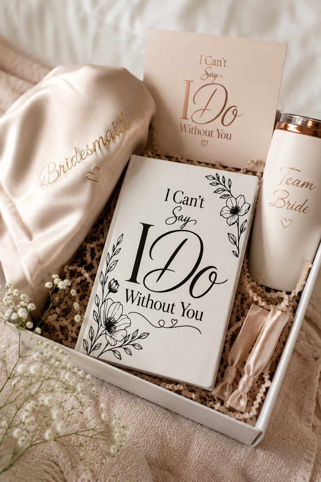 Journal for Bridesmaid "I Can't Say I Do Without You"