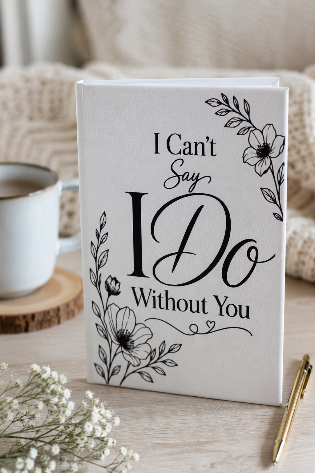 Journal for Bridesmaid "I Can't Say I Do Without You"