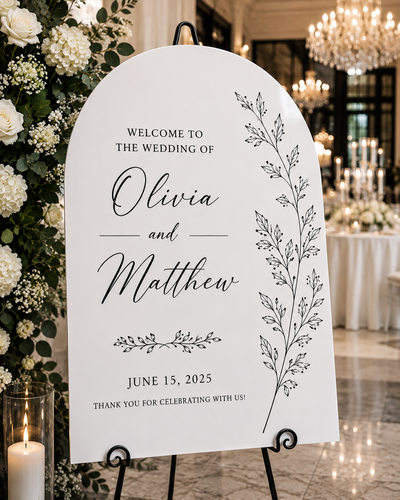 Custom Wedding Sign