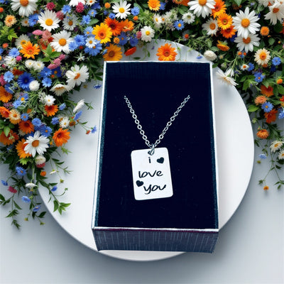 Custom Square Necklace