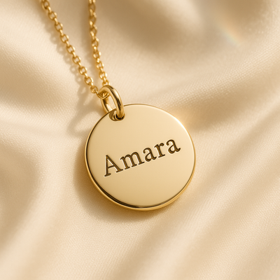 Custom Circle Necklace