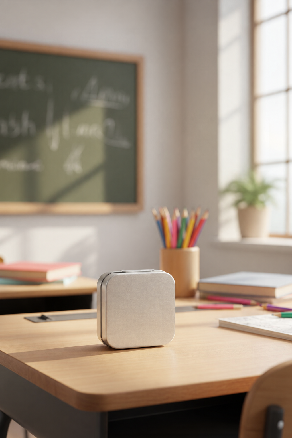 Blank teacher jewelry box ready for personalization
